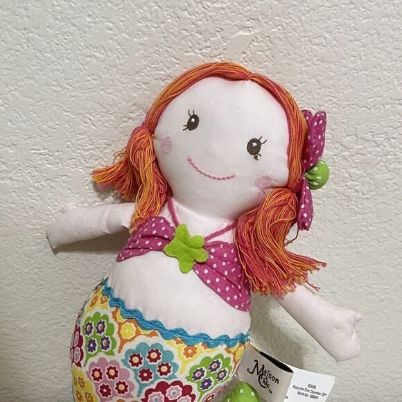Maison Chic Sandy the Mermaid Plush Doll 10" - Picture 2 of 10
